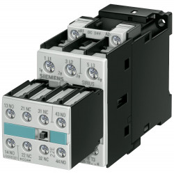 3RT1025-1BB44 CONTACTOR AC-3 7,5KW 24V DC 2NA+2NC S0