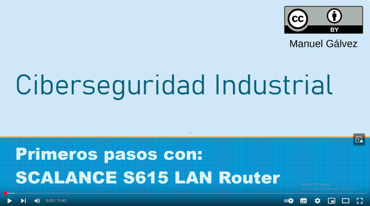 Vídeo tutorial de primera puesta en marcha