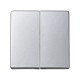 73026-63 GRUPO 2 TECLAS (ALUMINIO)