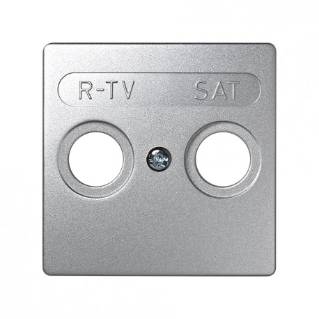 73097-63 TAPA R-TV-SAT (ALUMINIO)