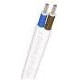 MPLH05-215 MTS MANGUERA PLANA 2x1,5 BLANCA
