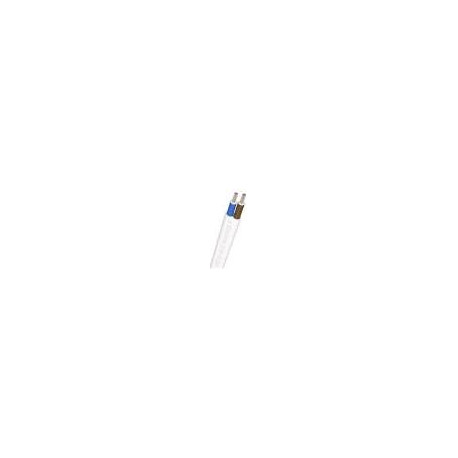 MPLH05-215 MTS MANGUERA PLANA 2x1,5 BLANCA