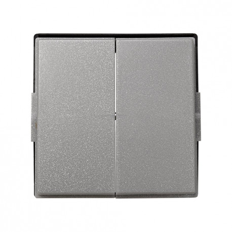 2705026-063 TECLA DOBLE GRIS ESMERIL S.27