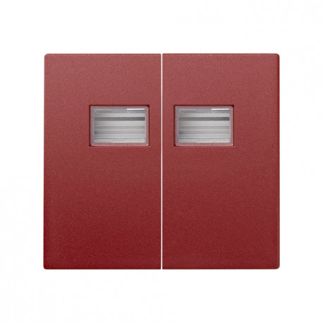 4400026-037 TECLA DOBLE ROJO S.44 AQUA