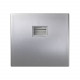 4400010-033 TECLA SIMPLE ALUMINIO S.44 AQU