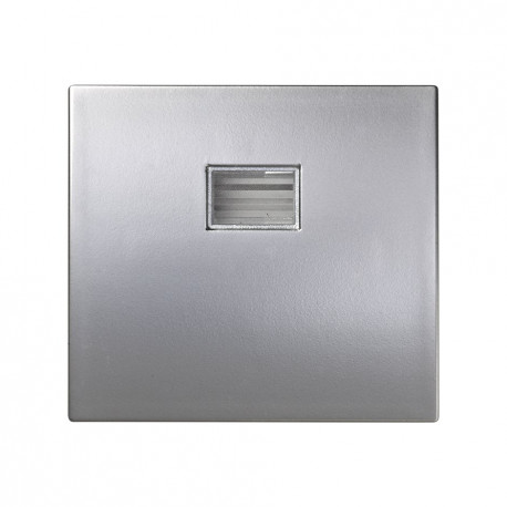 4400010-033 TECLA SIMPLE ALUMINIO S.44 AQU