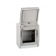4490783-035 CAJA VACIA GRIS IP55 CON TAPA