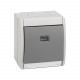 4490204-035 CONMUTADOR GRIS 10AX 250V CON