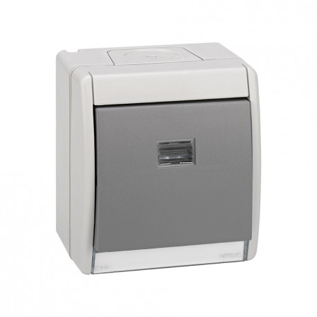 4490204-035 CONMUTADOR GRIS 10AX 250V CON