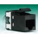 03177-N CONECTOR RJ45 CAT5 8 VIAS C/ TAPA NEGRO