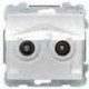 184935 TOMA R-TV/SAT UNICA BLANCA IRIS ESTANCA