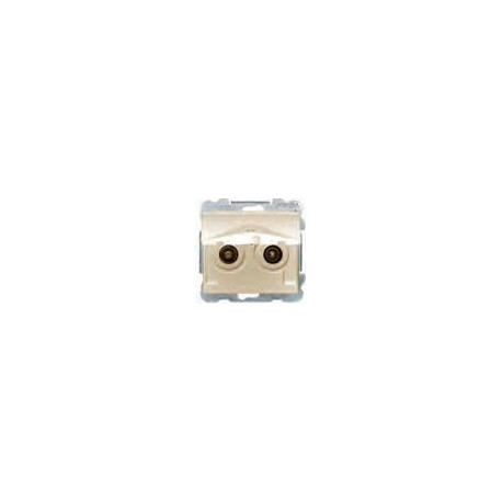 184937-A TOMA R-TV/SAT FINAL BEIGE IRIS ESTANCA
