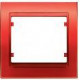 22001-RB MARCO 1 ELEMENTO METAL ROJO RACING MEGA