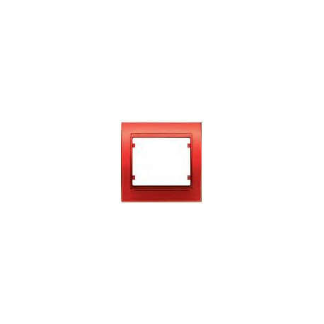 22001-RB MARCO 1 ELEMENTO METAL ROJO RACING MEGA