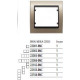 22002-BNC MARCO II ELEMENTOS HORIZONTAL ZAMAK