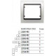 22103-PEC MARCO 3 ELEMENTOS VERTICAL METAL COSSO BLANCO PERLA MEGA