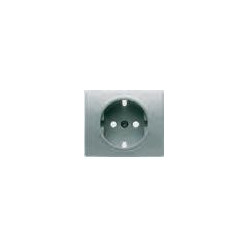 22723-AF TAPA BASE II+T SCHUKO ALUMINIO FUSION MEGA