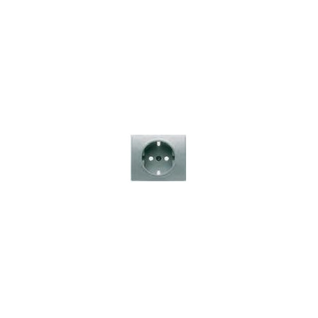 22723-AF TAPA BASE II+T SCHUKO ALUMINIO FUSION MEGA