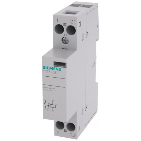 5TT5801-0 CONTACTOR 70MM 1NA+1NC 230V 25A S/MANDO MANUAL