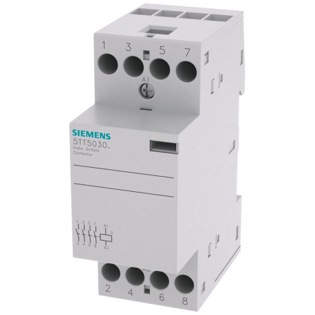 5TT5830-0 CONTACTOR 70MM 4NA 230V AC 25A 2MOD.