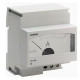 7KT1010 AMPERÍMETRO ANALÓGICO, 70mm, CONEXIÓN DIRECTA, 4MOD 25A