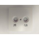 60951.18 TAPA TOMA R/TV-SAT EN BLANCO POLAR