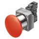 3SB3603-1CA21 PULSADOR HONGO COMPLETO ROJO 1NA METALICO