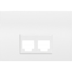 21882 TAPA PARA ADAPTADOR DOBLE (RJ11-RJ45)