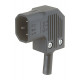 31.239 CONECTOR TRIPOLAR MACHO ACODADO
