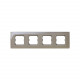27774-34 PLACA 4 ELEMENTOS (GRIS BRILLA