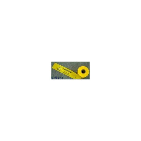 CCS-01AM MTS CINTA SEÑALIZADORA AMARILLA ROLLO 500 MTS CCS-01AM P740100