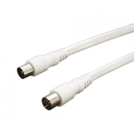37.004/5/B/BP CONEXION BLANCA TV CON 5 M CABLE RG59