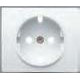 22724-PE TAPA BASE ENCHUFE BLANCO PERLA