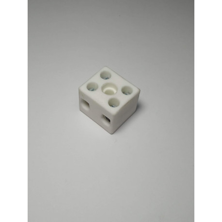 E-82 REGLETA ESTEATITA 10mm 2 polos