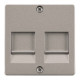 5TG2124 I-SYS,TAPA ADAPT.RJ MODULAR,ALUMINIO MET