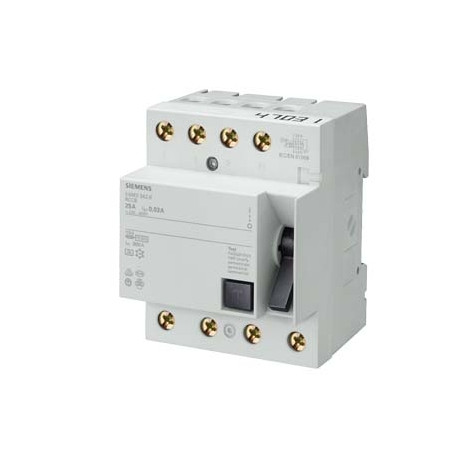 5SM1846-8 DIFERENCIAL 4x63A PSE/SSF 400V 55MM
