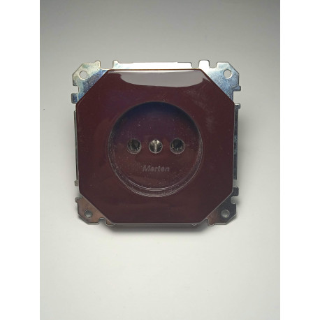 214337 BASE ENCHUFE BURDEOS