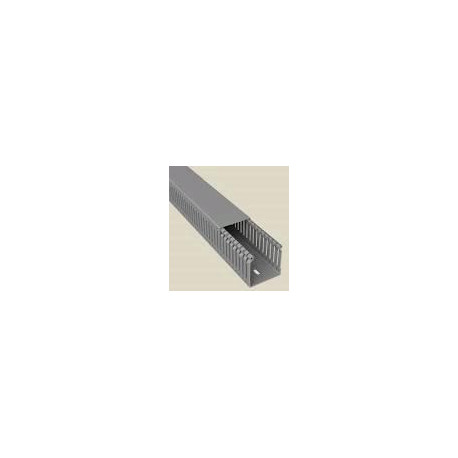 76111 MTS CANALETA 60X110 C/TABIQUE GRIS