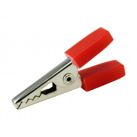 38.062/R PINZA COCODRILO AISLADA ROJA