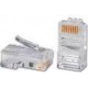 HC4279/6S CONECTOR RJ45 FTP CAT.6 METALIZADO CLARO AXOLUTE