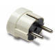 1102 CLAVIJA TT LATERAL 16A 250V BLANCO