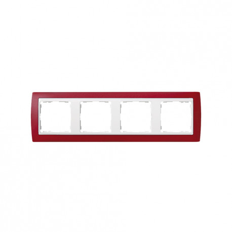 82643-37 MARCO 4 ELEMENT.ROJO TRANSLUC/
