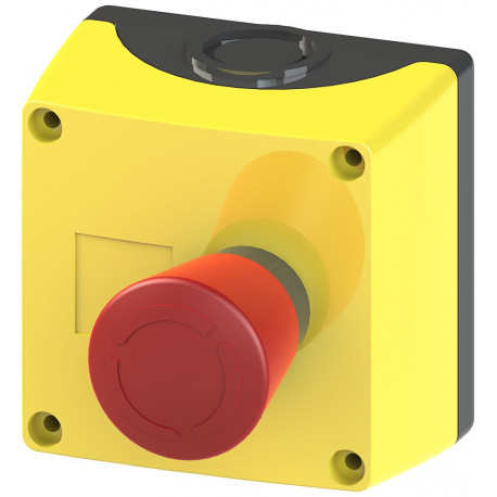 3SB3801-0DG3 CAJA DE PULSADORES SETA PARADA IP 65 1NC