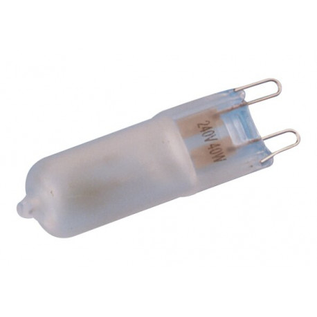 12.651/40/M BOMBILLA HALOGENA G9 40W MATE