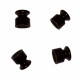 8425998673197 67319 AISLADOR PORCELANA PARA CABLE TRENZADO MARRON