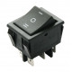 11.405.I/TP INTERRUPTOR BIPOLAR 3 POS. ON-OFF-ON NEGRO