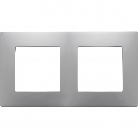 23002-PL VIVA,MARCO 2 ELEMENTOS, PLATA LUNA