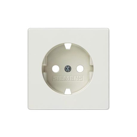 5UH1066-1 PLACA BASE ENCHUFE 2P+TT  DELTA  STYLE PLATINO