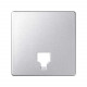82062-93 Placa para toma telef¢nica RJ-