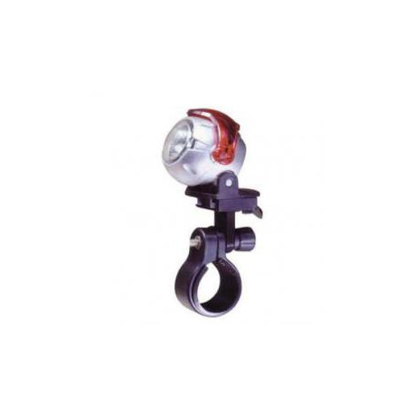 8425998360714 36071 LINTERNA  PARA BICICLETA 5 LEDS FILTRO ROJO CON INTERMITENTE